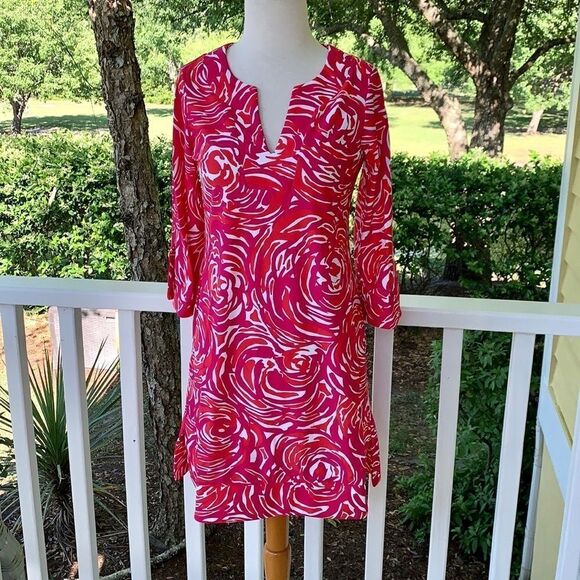 Jude Connally Megan Dress | Berry Rose Garden - Picture 2 of 5